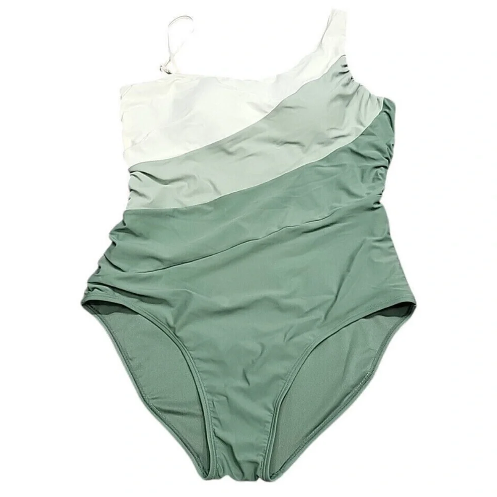 Carole Hochman Plus Size Womens One Piece Beach Cruise Swimsuit XXLarge‎